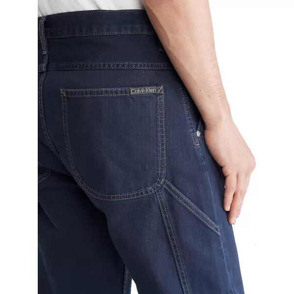 Calvin Klein Mens Wide Leg Carpenter JeansAtlantic