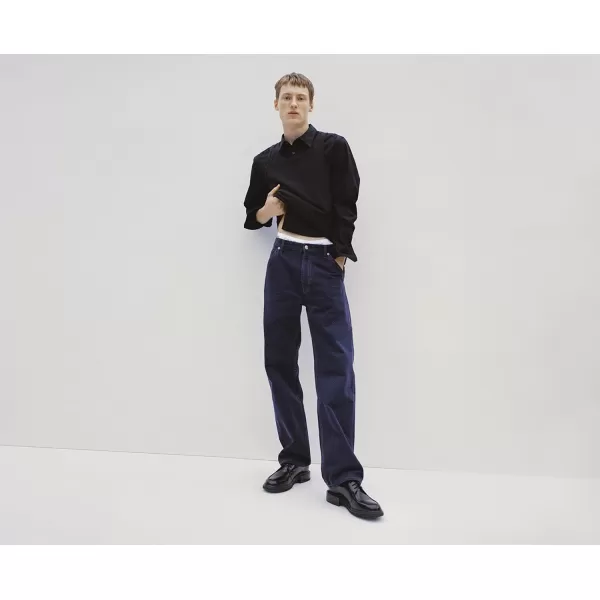 Calvin Klein Mens Wide Leg Carpenter JeansAtlantic