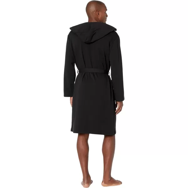 Calvin Klein Modern Cotton Holiday RobeBlack