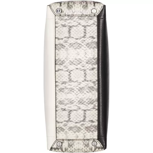 Calvin Klein Nova Chain Hobo Shoulder BagBlackWhite