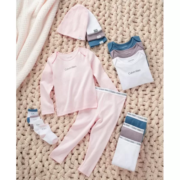 Calvin Klein Organic Baby Essentials 4 Piece Essentials SetPurple Dove