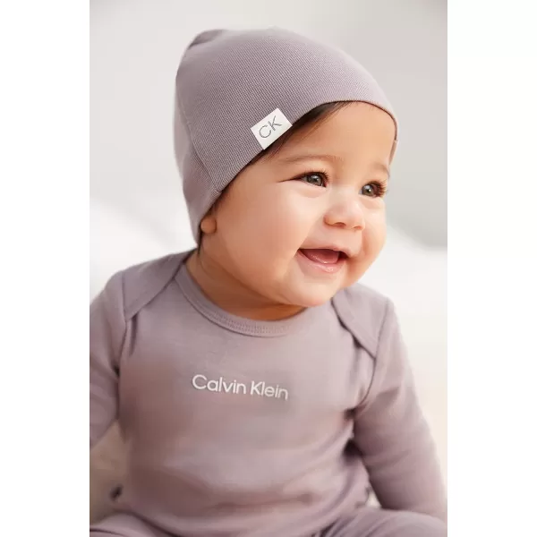 Calvin Klein Organic Baby Essentials 4 Piece Essentials SetPurple Dove