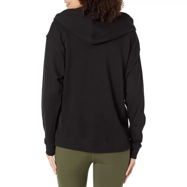 Calvin Klein Performance Womens Eco French Terry HoodieBlack