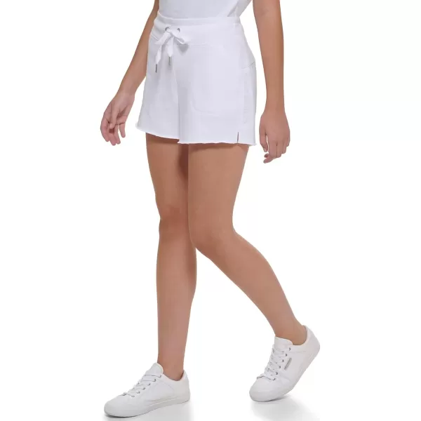 Calvin Klein Performance Womens Eco French Terry ShortsWhite