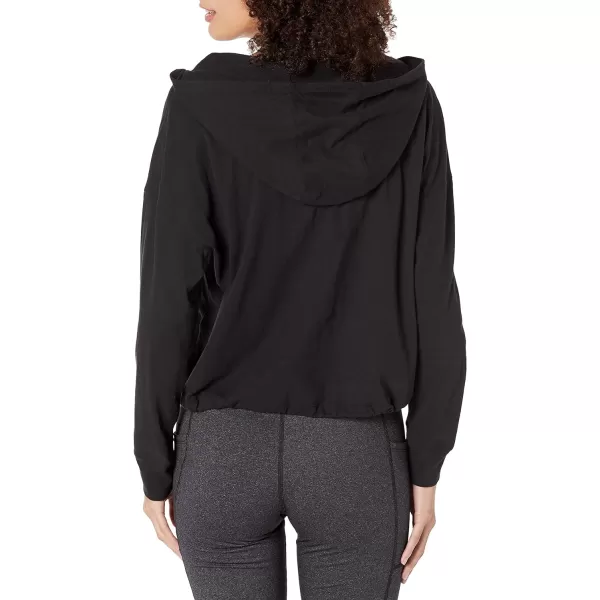 Calvin Klein Performance Womens Long Sleeve Hoodie TShirtBlack