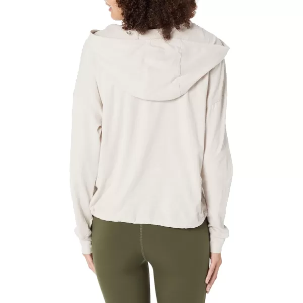 Calvin Klein Performance Womens Long Sleeve Hoodie TShirtPorcini