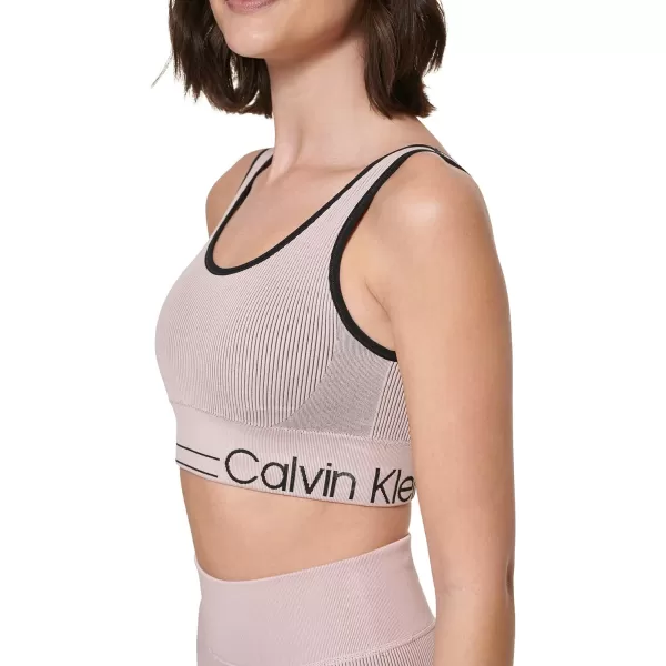 Calvin Klein Performance Womens Medium Impact Sports Bra with Removable CupsSecret