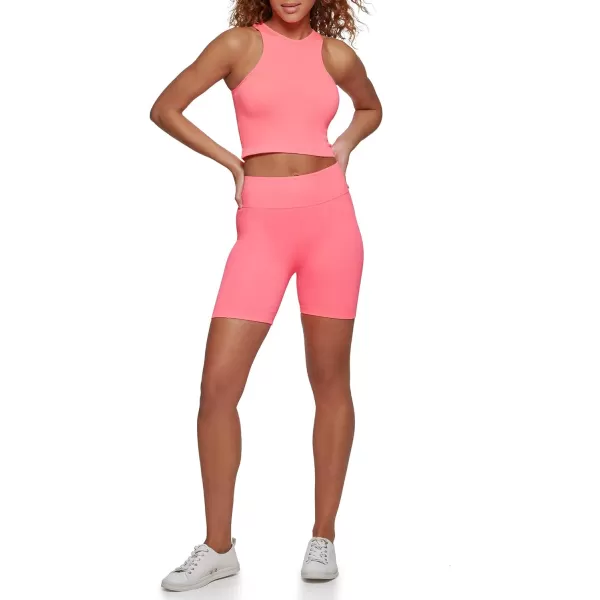 Calvin Klein Performance Womens Ribbed Crop TopEnergy