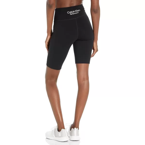 Calvin Klein Performance Womens Super High Waist Bike ShortsBlack