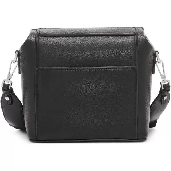 Calvin Klein Perry Organizational Dome Mini Bag CrossbodyBlackSilver