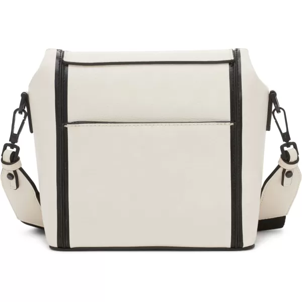 Calvin Klein Perry Organizational Dome Mini Bag CrossbodyCherub WhiteBlack