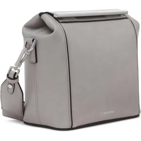 Calvin Klein Perry Organizational Dome Mini Bag CrossbodyStone