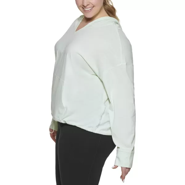 Calvin Klein Plus Size Performance Womens Active HoodieRefresh