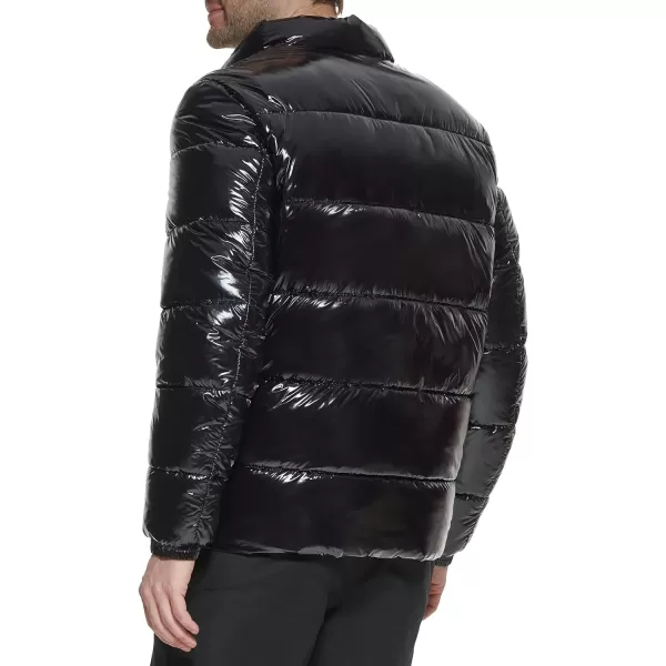 Calvin Klein Puffer JacketMen Winter Coat Water ResistantBlack