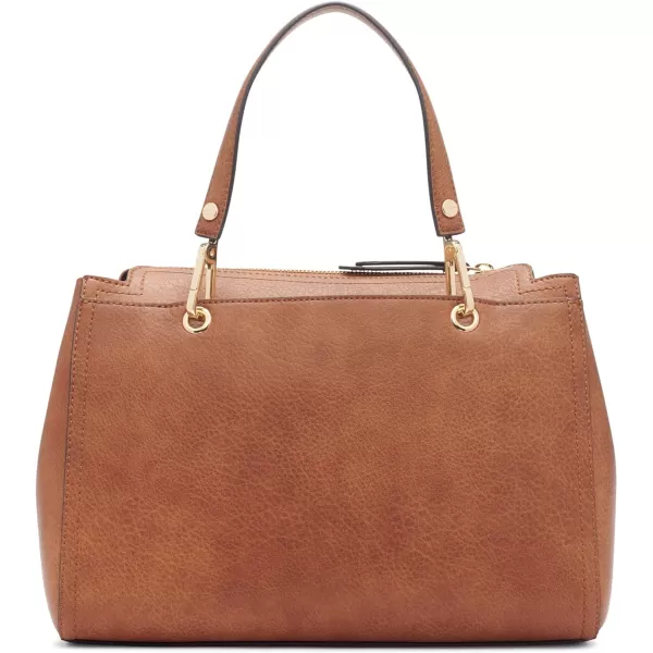 Calvin Klein Reyna Novelty Satchel Caramel Combo One SizeCaramel Combo