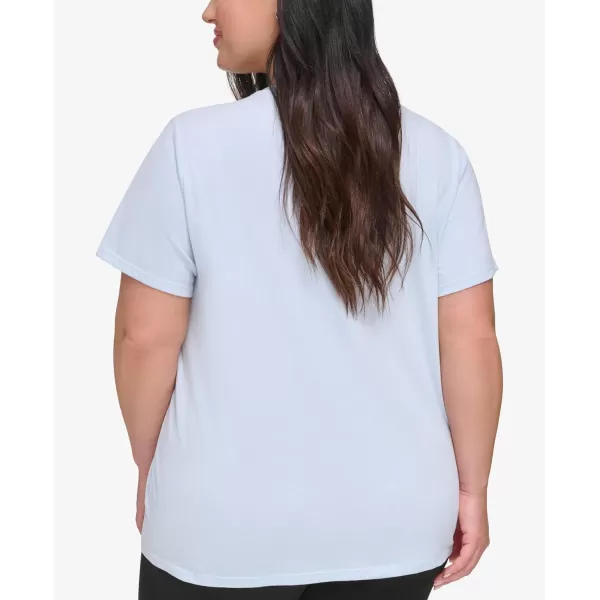 Calvin Klein Size Performance Womens Plus Active Crewneck TShirtSpray