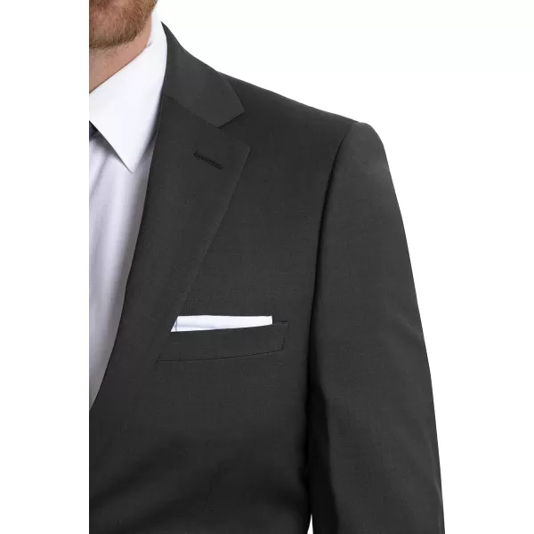 Calvin Klein Skinny Fit Mens Suit Separates with Performance Stretch FabricJacket Charcoal