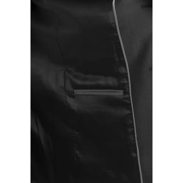 Calvin Klein Skinny Fit Mens Suit Separates with Performance Stretch FabricJacket Charcoal