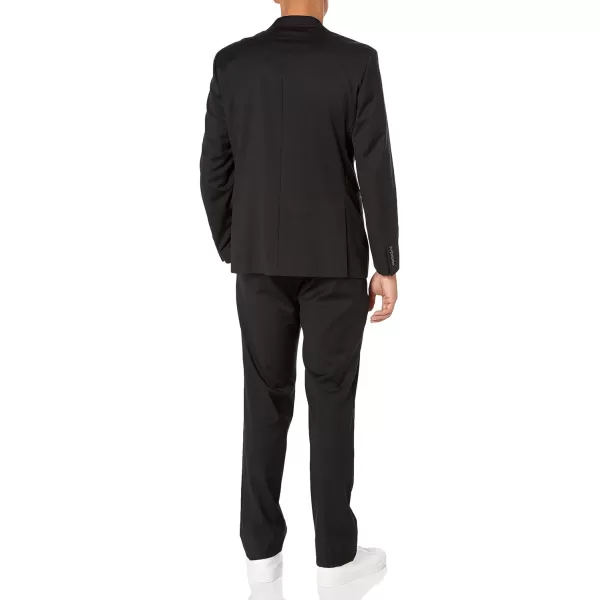 Calvin Klein Slim Fit Performance Wool Stylish amp Comfortable Formal Suit for MenBlack