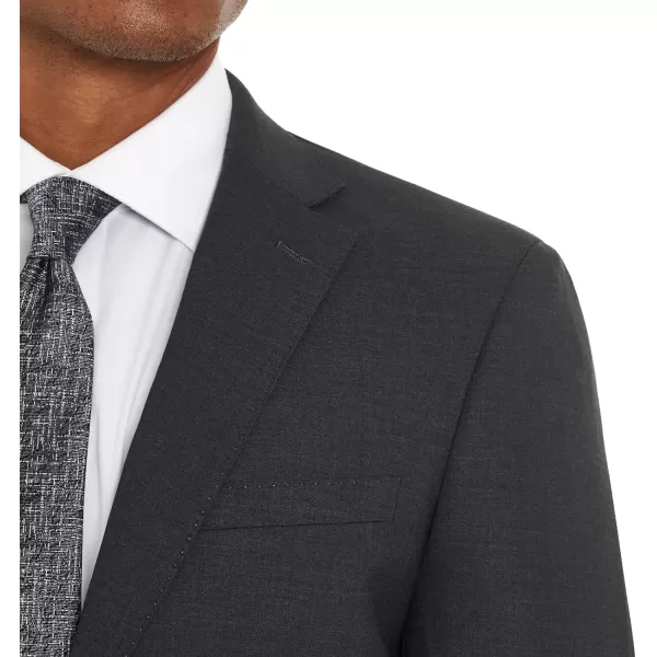 Calvin Klein Slim Fit Performance Wool Stylish amp Comfortable Formal Suit for MenDark Grey