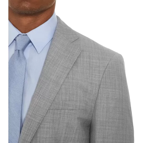 Calvin Klein Slim Fit Performance Wool Stylish amp Comfortable Formal Suit for MenLight Grey