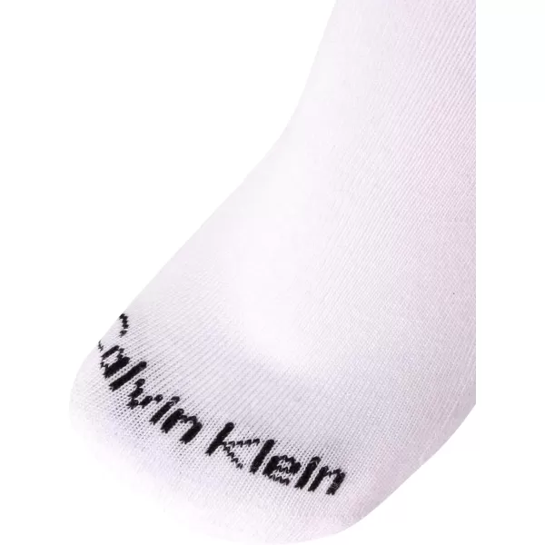 Calvin Klein Socks  Cushioned MidCalf Athletic Performance Crew Sock 12 PackWhite Pure