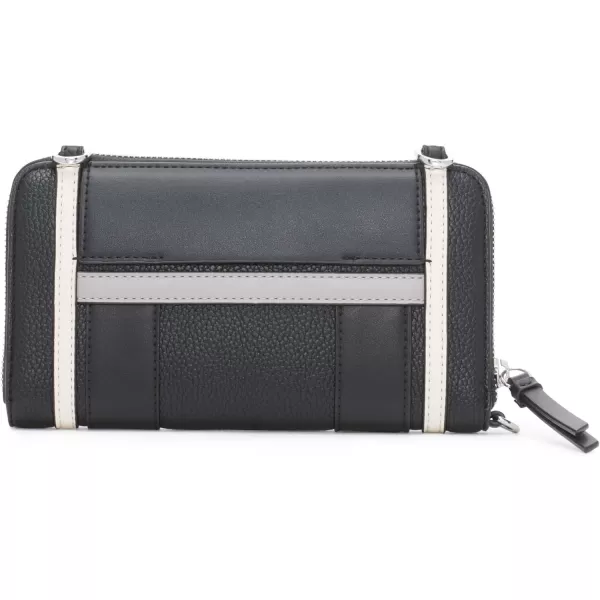 Calvin Klein Sol Organizational Wallet on a String CrossbodyBlackStone Multi