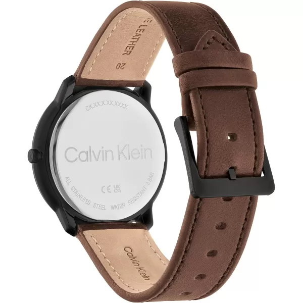 Calvin Klein Unisex Versatile Fashion WatchesBrown