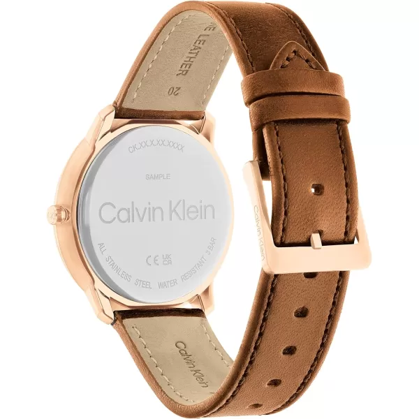 Calvin Klein Unisex Versatile Fashion WatchesRose Gold