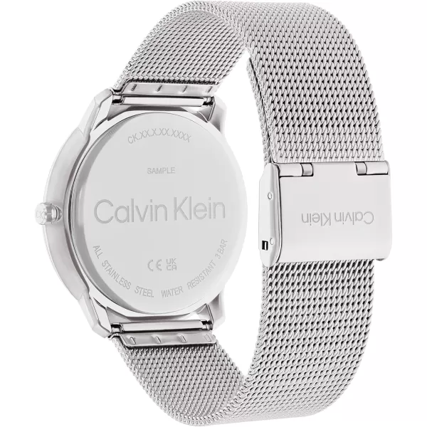 Calvin Klein Unisex Versatile Fashion WatchesSilver