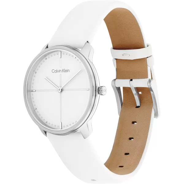 Calvin Klein Unisex Versatile Fashion WatchesWhite