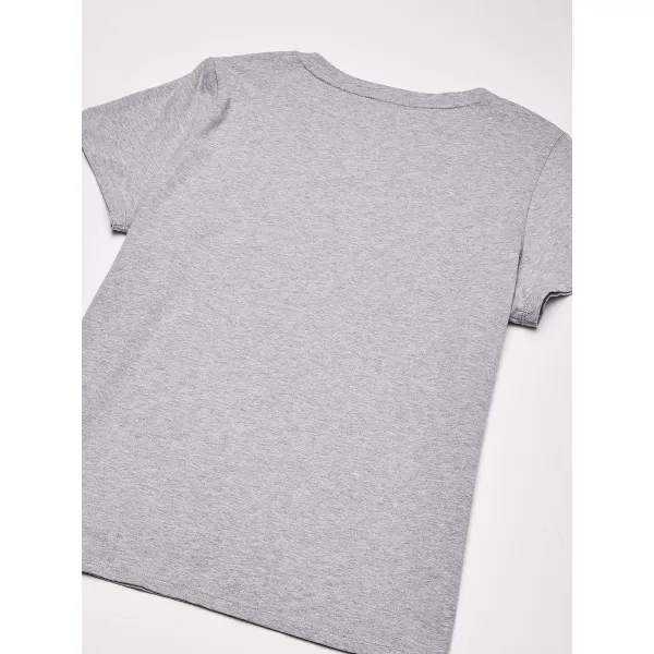 Calvin Klein VNeck TShirts for WomenPearl Grey Heather Cotton