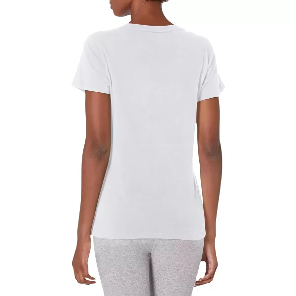 Calvin Klein VNeck TShirts for WomenWhite