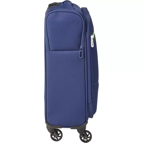 Calvin Klein Varsity Softside Spinner Luggage with TSA Lock Dark Navy 21 InchCalvin Klein Varsity Softside Spinner Luggage with TSA Lock Dark Navy 21 Inch