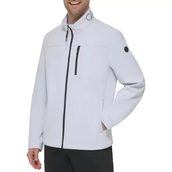 Calvin Klein Water Resistant Windbreaker Jackets for Men Standard and Big and TallCrisp White