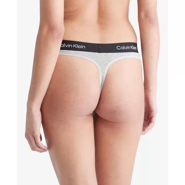 Calvin Klein Womens 1996 Cotton Modern Thong Panties MultiPackGrey Heather