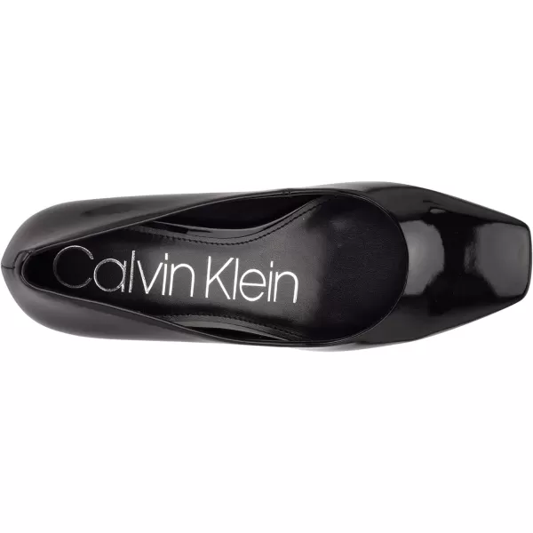 Calvin Klein Womens Alanta PumpBlack Patent