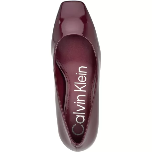 Calvin Klein Womens Alanta PumpMerlot 600