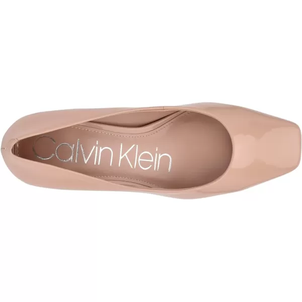 Calvin Klein Womens Alanta PumpSand Patent