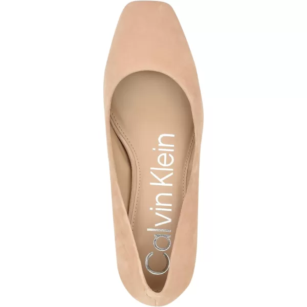 Calvin Klein Womens Alanta PumpSoft Camel 115