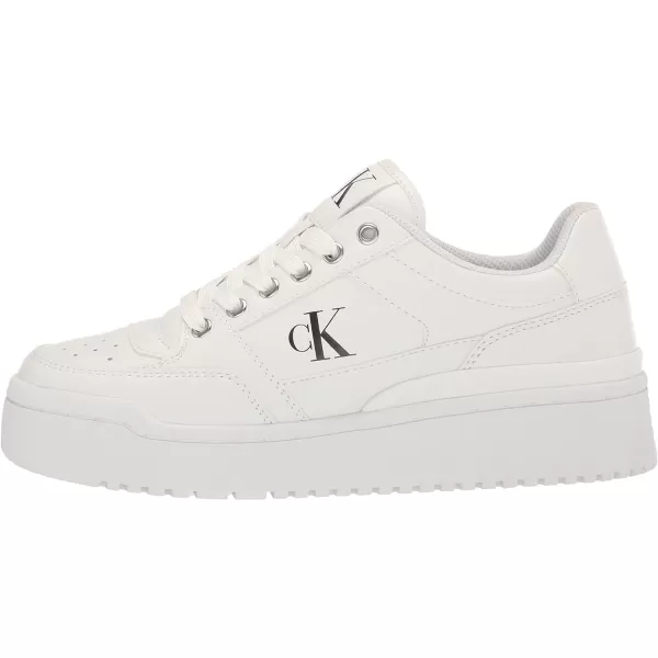 Calvin Klein Womens Alondra SneakerWhite 142