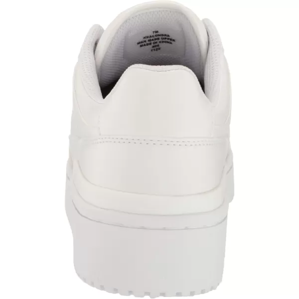 Calvin Klein Womens Alondra SneakerWhite 142