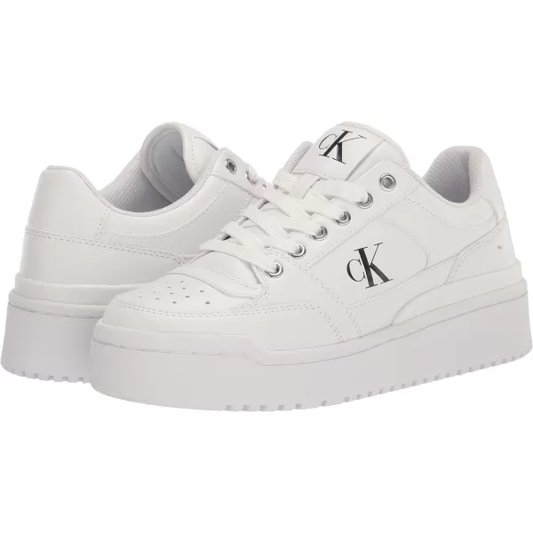 Calvin Klein Womens Alondra SneakerWhite 142