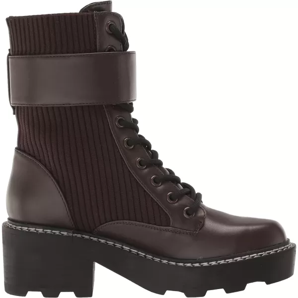 Calvin Klein Womens Arabel2 Combat BootDark Brown