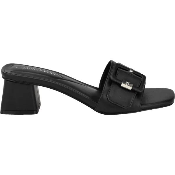 Calvin Klein Womens Ariella Heeled SandalBlack 002