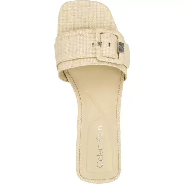 Calvin Klein Womens Ariella Heeled SandalNatural 111