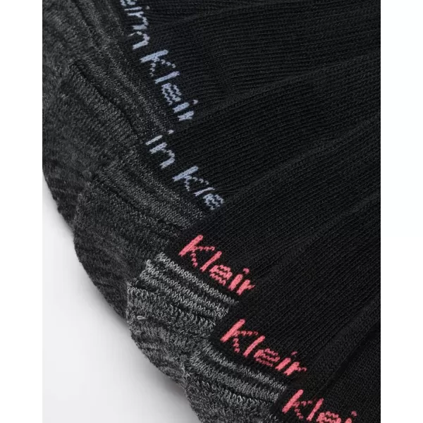 Calvin Klein Womens Athletic Sock  Cushion Quarter Cut Ankle Socks 12 PackBlack Ck