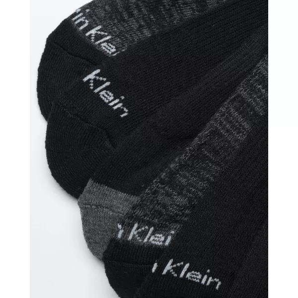 Calvin Klein Womens Athletic Socks  Cushion No Show Socks 6 PackBlack Assorted