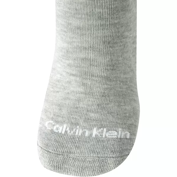 Calvin Klein Womens Athletic Socks  Cushion No Show Socks 6 PackBlackWhiteGrey