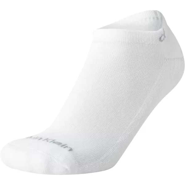 Calvin Klein Womens Athletic Socks  Cushion No Show Socks 6 PackWhite